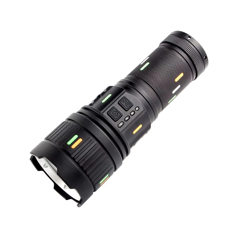 F.B.I Pro F-3001 Alüminyum TG LED Güç Göstergeli Type-C Şarjlı El Feneri