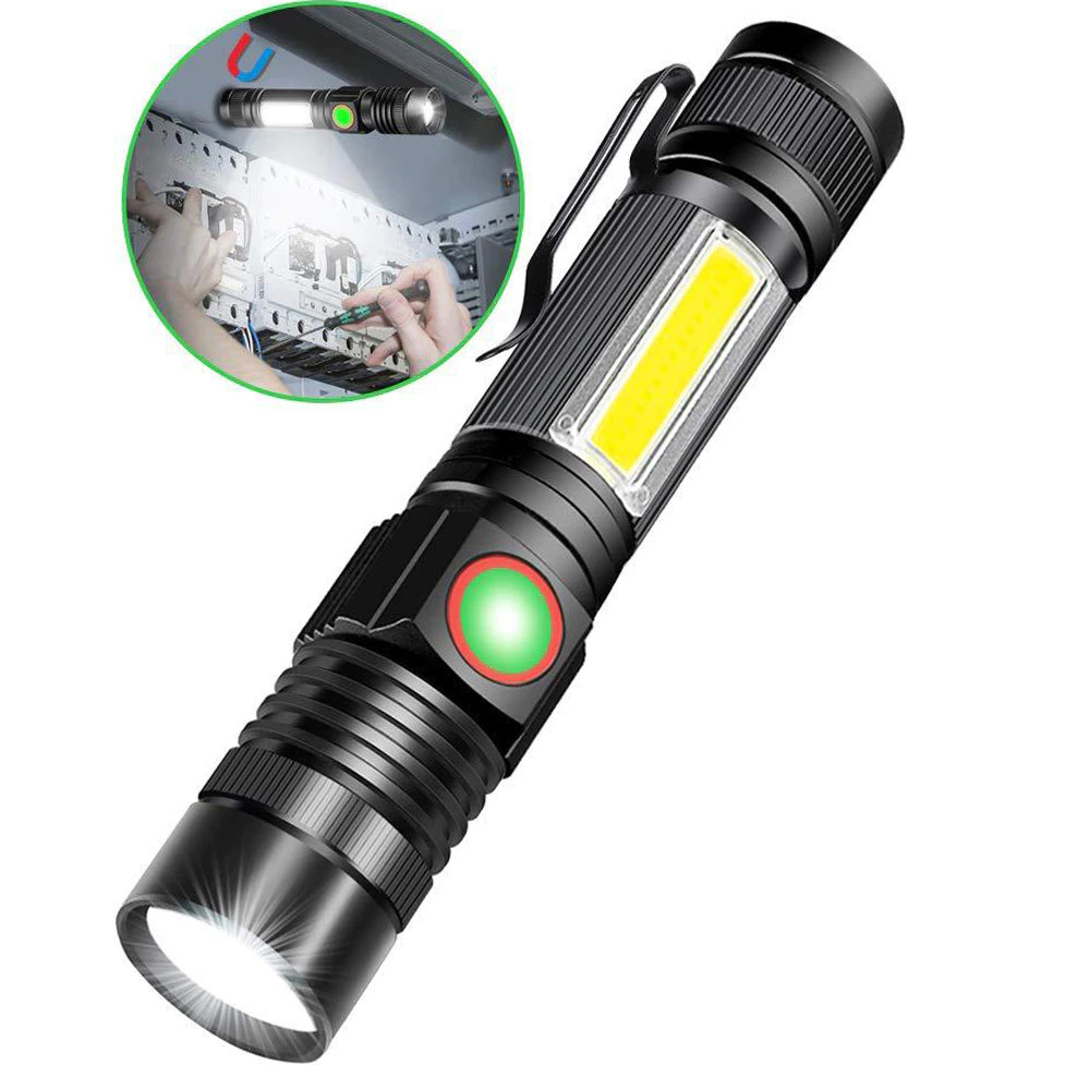 F.B.I PRO F-28A Q5 LED Yağmur Suyu Geçirmez Enerji Tasarruflu Mıknatıslı Şarjlı El Feneri