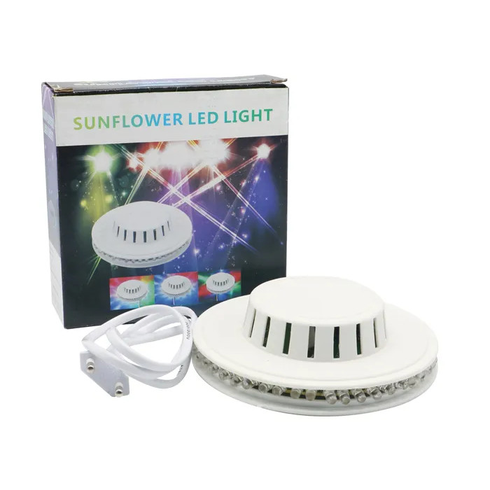 Fithome M29 48 LED RGB Otomatik Renk Değiştiren Dönen Ayçiçeği UFO LED