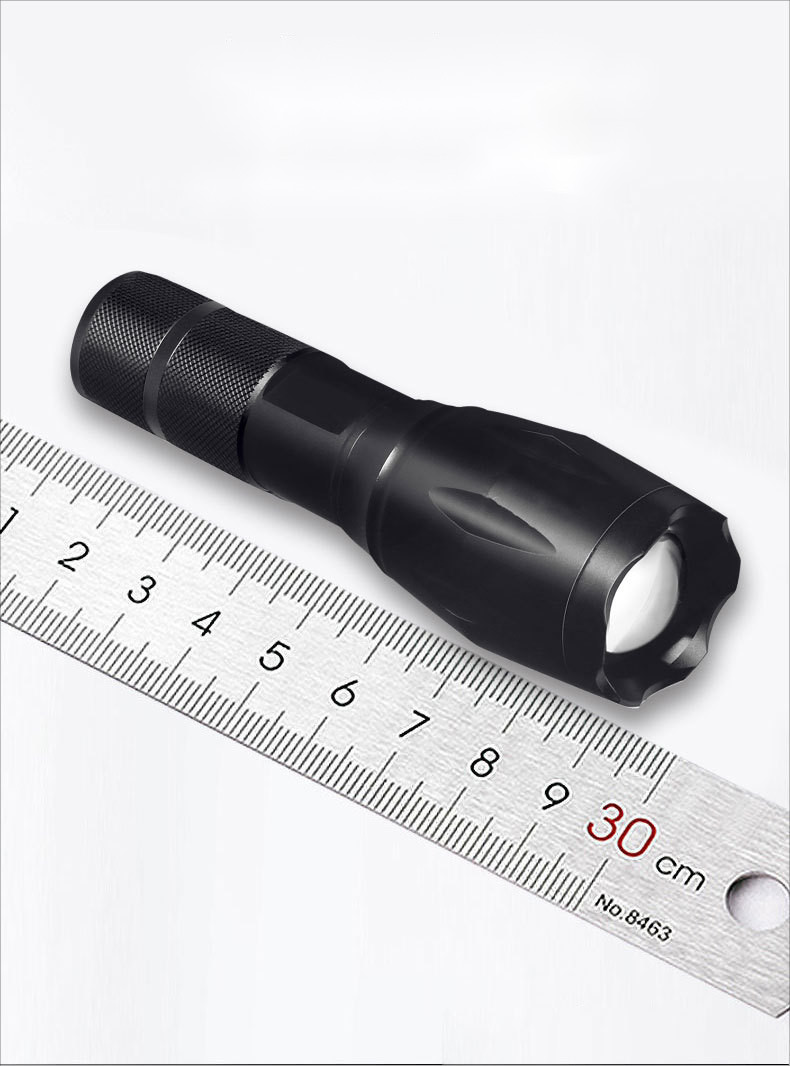 Gold Orion KM-108 T6 LED Şarjlı El Feneri 5 Modlu 200 Metre Işık Mesafesi