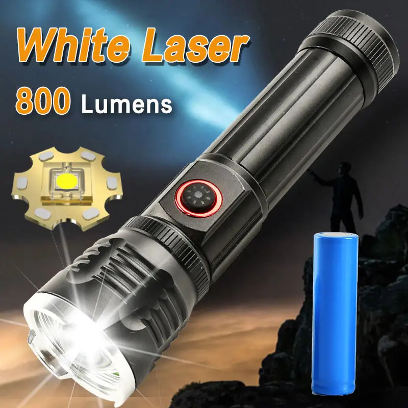 Gold Orion OR-2304-TG Zoomlu Alüminyum Alaşımlı Mıknatıslı Güçlü USB Şarjlı El Feneri