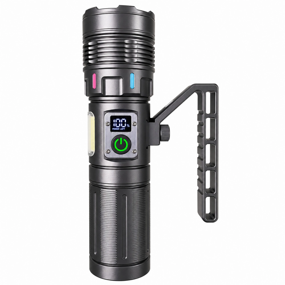 Gold Police GP-292 50 Watt 5000 Lümen Profesyonel Şarjlı El Feneri