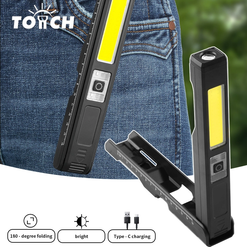 Gold Silver GS-2070 30W Şarjlı Mıknatıslı Katlanabilir LED Çalışma Tamirci Feneri