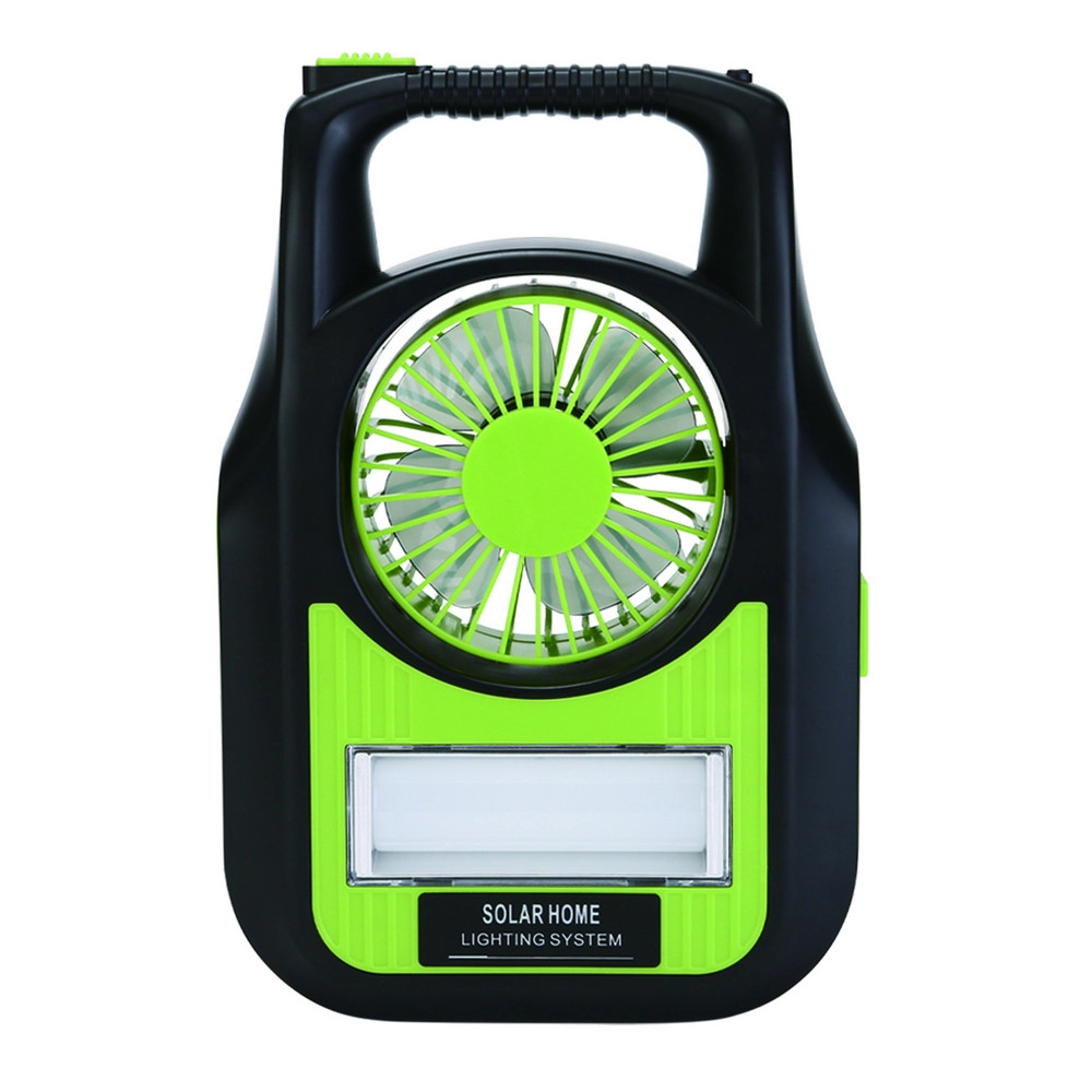 Gold Silver GS-909 Bluetooth Radyo USB Güneş Paneli Dahil Solar Enerjili 3 Ampullü Şarjlı Spot Fener