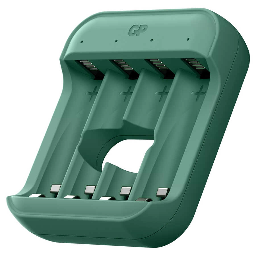 GP B423 Pil Şarj Aleti + 2600 mAh 4’lü Şarjlı AA Kalem Pil