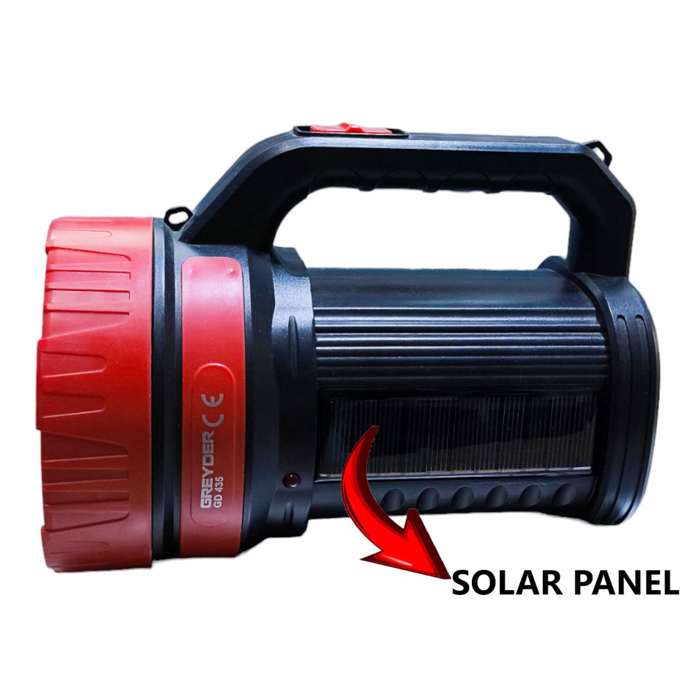 Greyder%20GD-435%2020%20Watt%20Solar%20Şarjlı%20Projektör%20Spot%20Fener