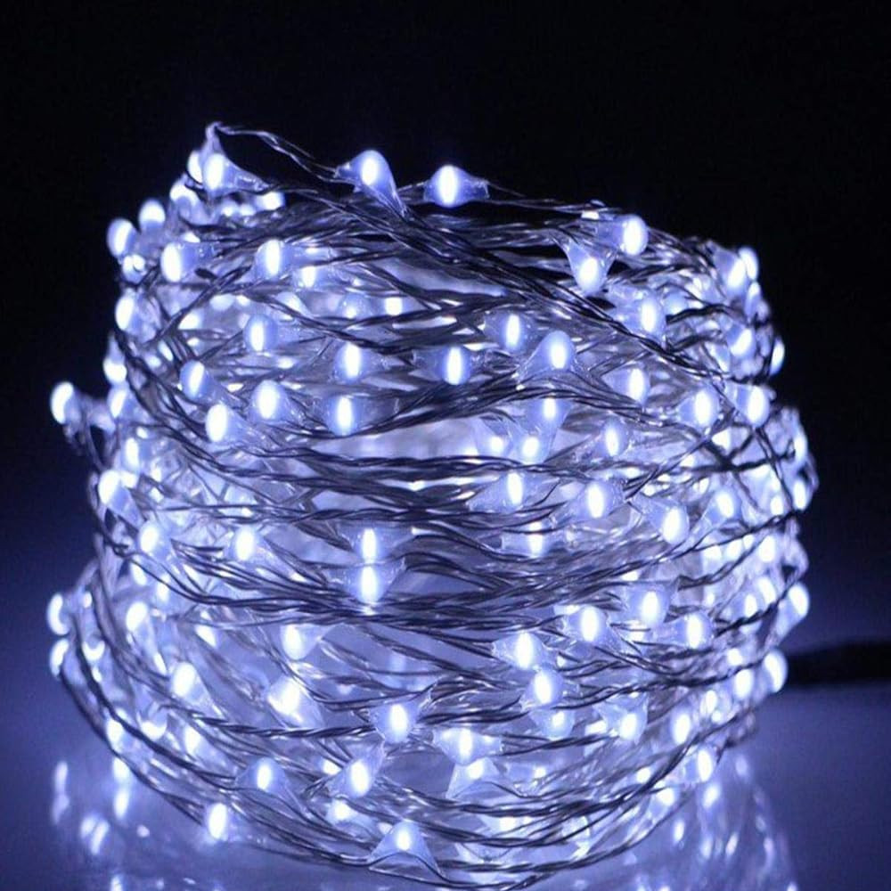 Greyder GD957 Şerit Pilli Aydınlatma 3 metre 30 Adet Beyaz Peri Led