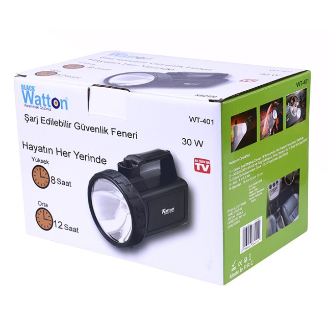 Watton WT-401 30Watt Güvenlik Feneri