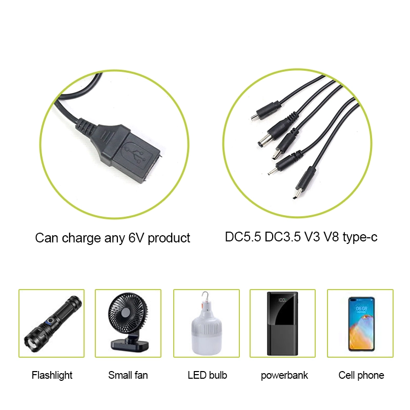 Wison WS-6010 6V 3.5W 500 mAh Güneş Paneli Solar Sistem