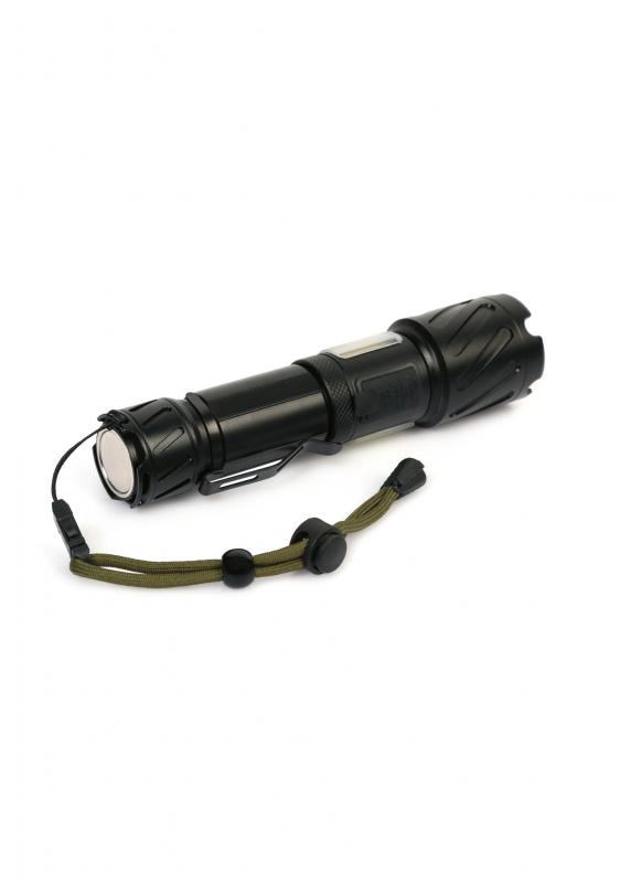 PeakStar PS-3690 XHP99 + COB LED Zoomlu Mıknatıslı Type-C Şarjlı El Feneri