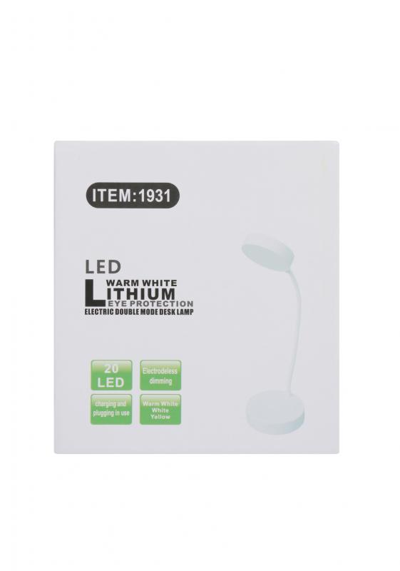 Fithome 20 LED Flexible Çalışma Okuma Işığı Dokunmatik Masa Lamba