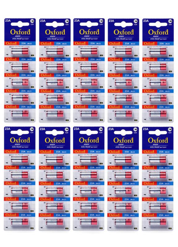 Oxford 23A MN23 V23A V23GA 12 Volt Alkalin Pil 50’li Paket