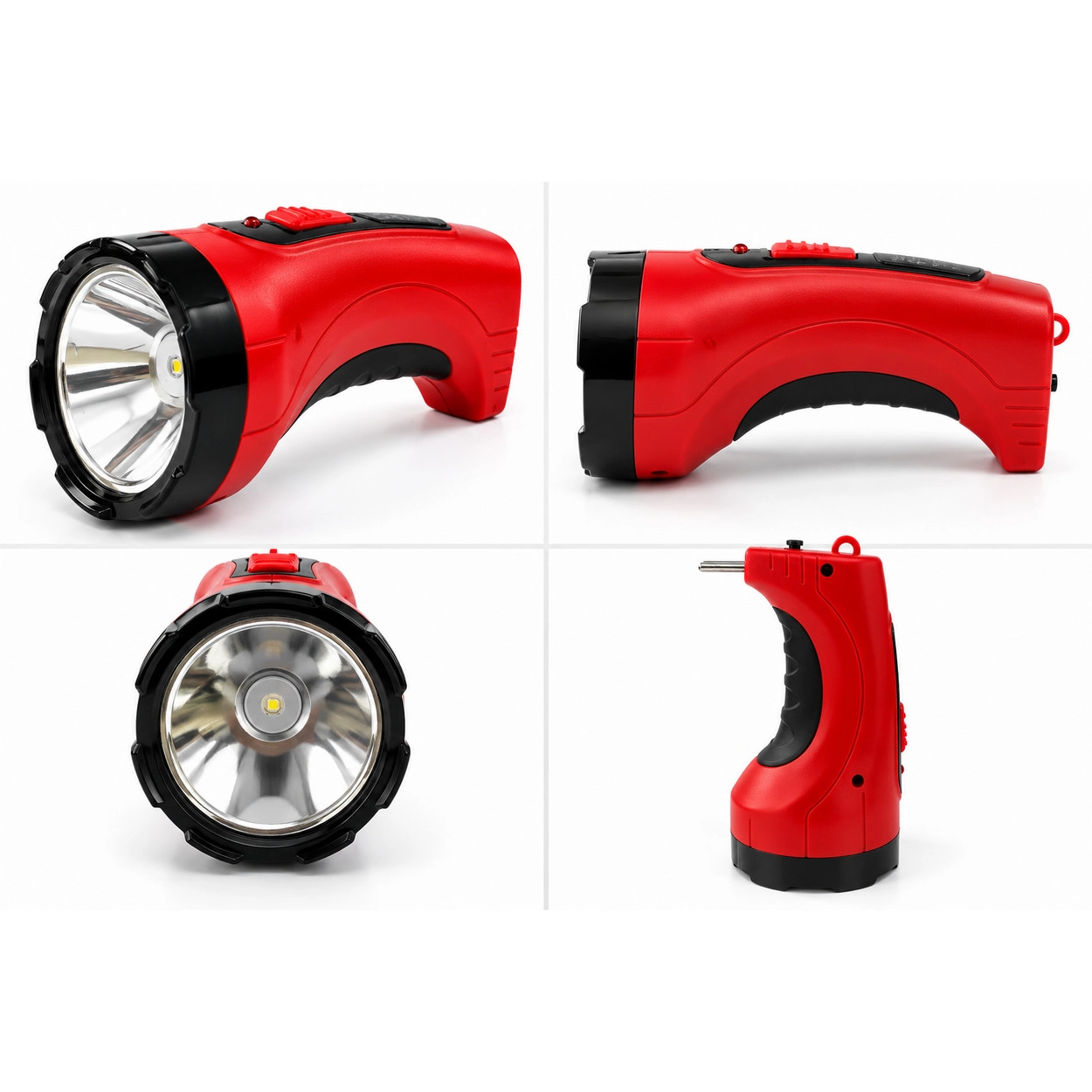 İtalyano KA-2506 10W 2 Mod Aydınlatmalı Projektör Şarjlı Kambur Fener