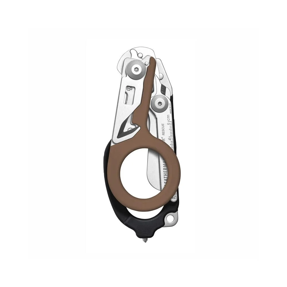 LEATHERMAN Raptor Rescue Coyote Tan & Black Acil Müdahale Makası