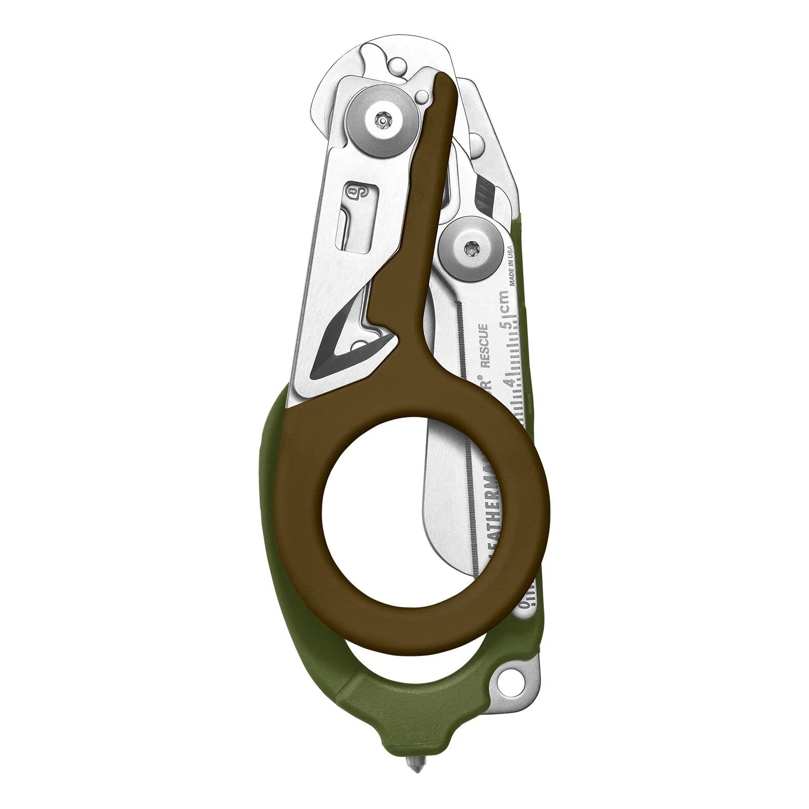 Leatherman Raptor Rescue Woodland: 6 Fonksiyonlu Profesyonel Acil Müdahale Makası