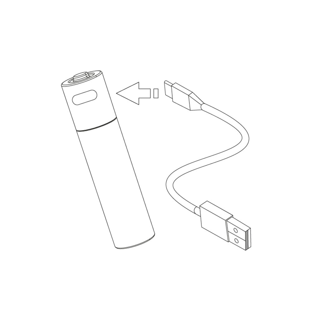 Ledlenser 18650 3.6V 2500 mAh Li-ion USB Şarjlı Pil