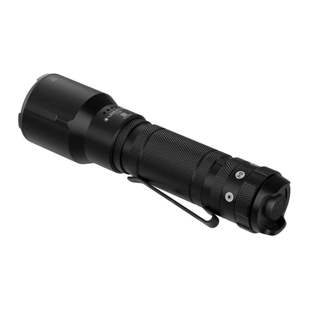 Ledlenser TT3R Taktik El Feneri 1900 Lümen Kırmızı Mavi Işıklı