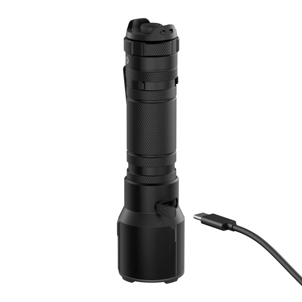 Ledlenser TT3R Taktik El Feneri 1900 Lümen Kırmızı Mavi Işıklı