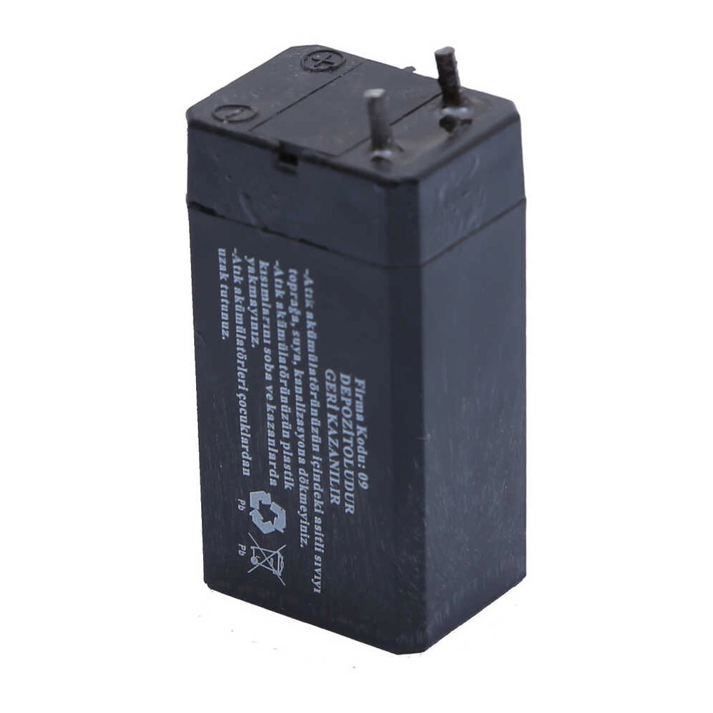 Lightex LT-403 4V 0.3Ah Işıldak Fener Aküsü