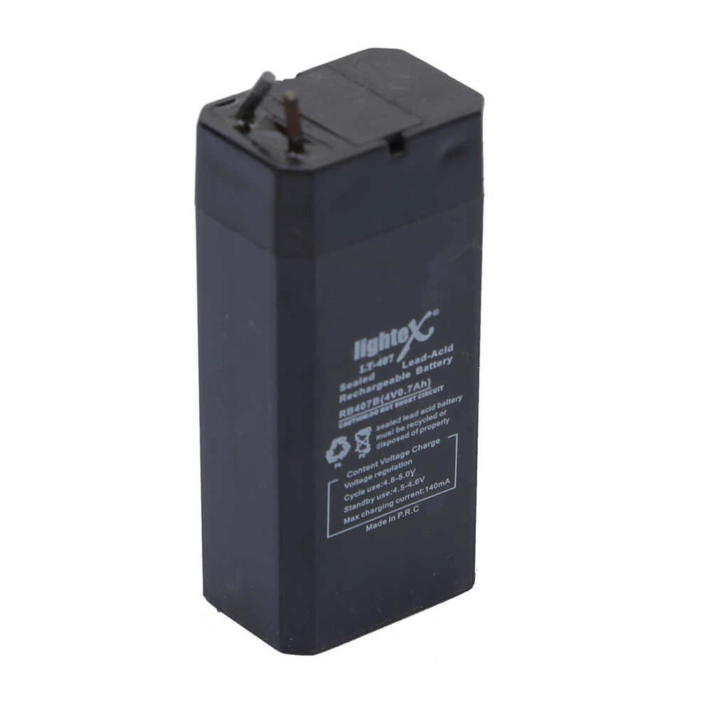 Lightex LT-407 4V 0.7Ah Işıldak Fener Aküsü