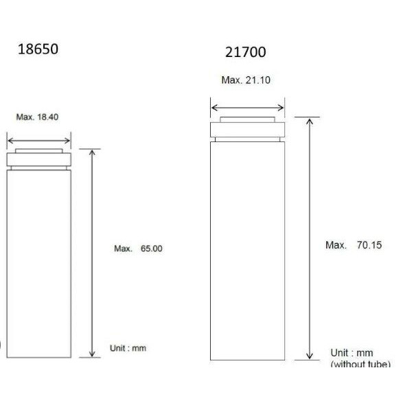 Micron 21700 3.7V 4000 Mah 10C Li-Ion Şarjlı Pil
