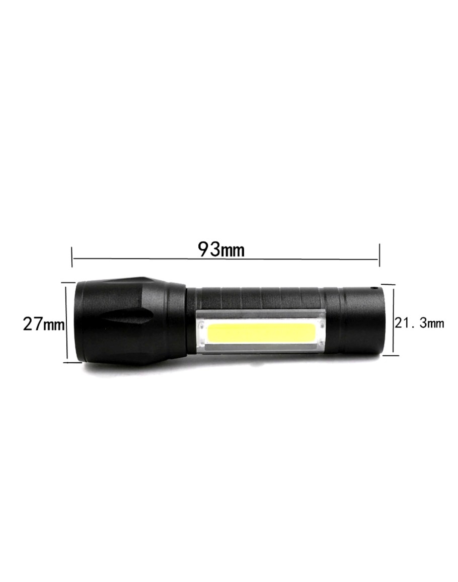 Watton WT-030 XPE COB Led Güçlü Şarjlı El Feneri