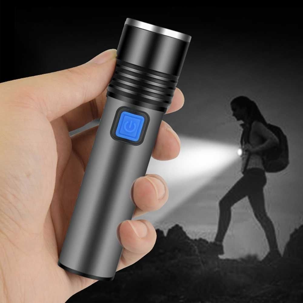 Watton WT-015 CreeQ5 LED Mini Profesyonel El Feneri USB Şarjlı