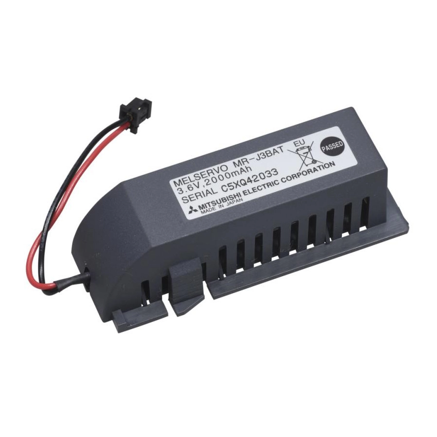 Mitsubishi MR-J3BAT 3.6V Lithium Pil Siyah Soketli Kasalı