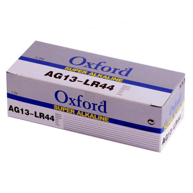 Oxford AG13 LR44 SR44 A76 1.5V Alkalin Saat Pili 200 Adet