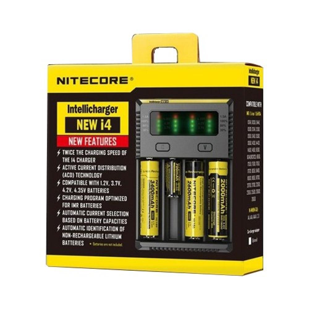Nitecore%20New%20İ4%20İntelli%20Charger%20Li-ion%20/%20NI-CD%20/%20NI-MH%20Pil%20Şarj%20Cihazı