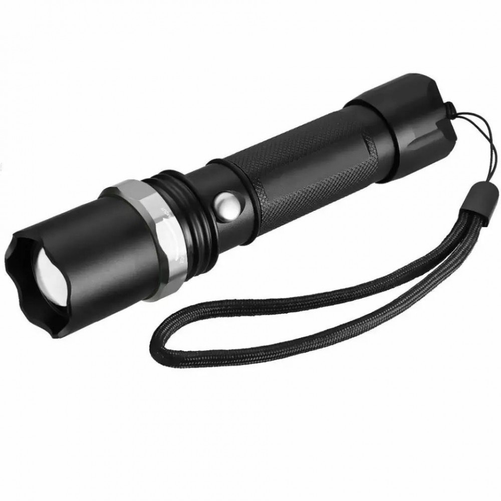 Kama Star KM-110 Ledli + Flashlight + Zoom Özellikli 6 Parça Full Set Profesyonel Şarjlı El Feneri