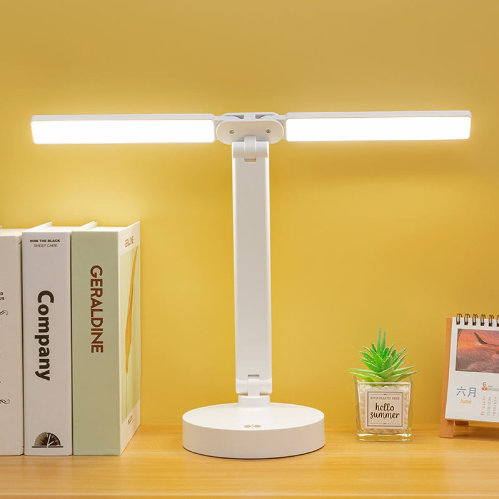 PeakStar PS-1960 Şarjlı Dokunmatik 3 Renk 40 Led Çalışma Okuma Işığı Çocuk Odası Ambiyans Modlu Gece Lambası