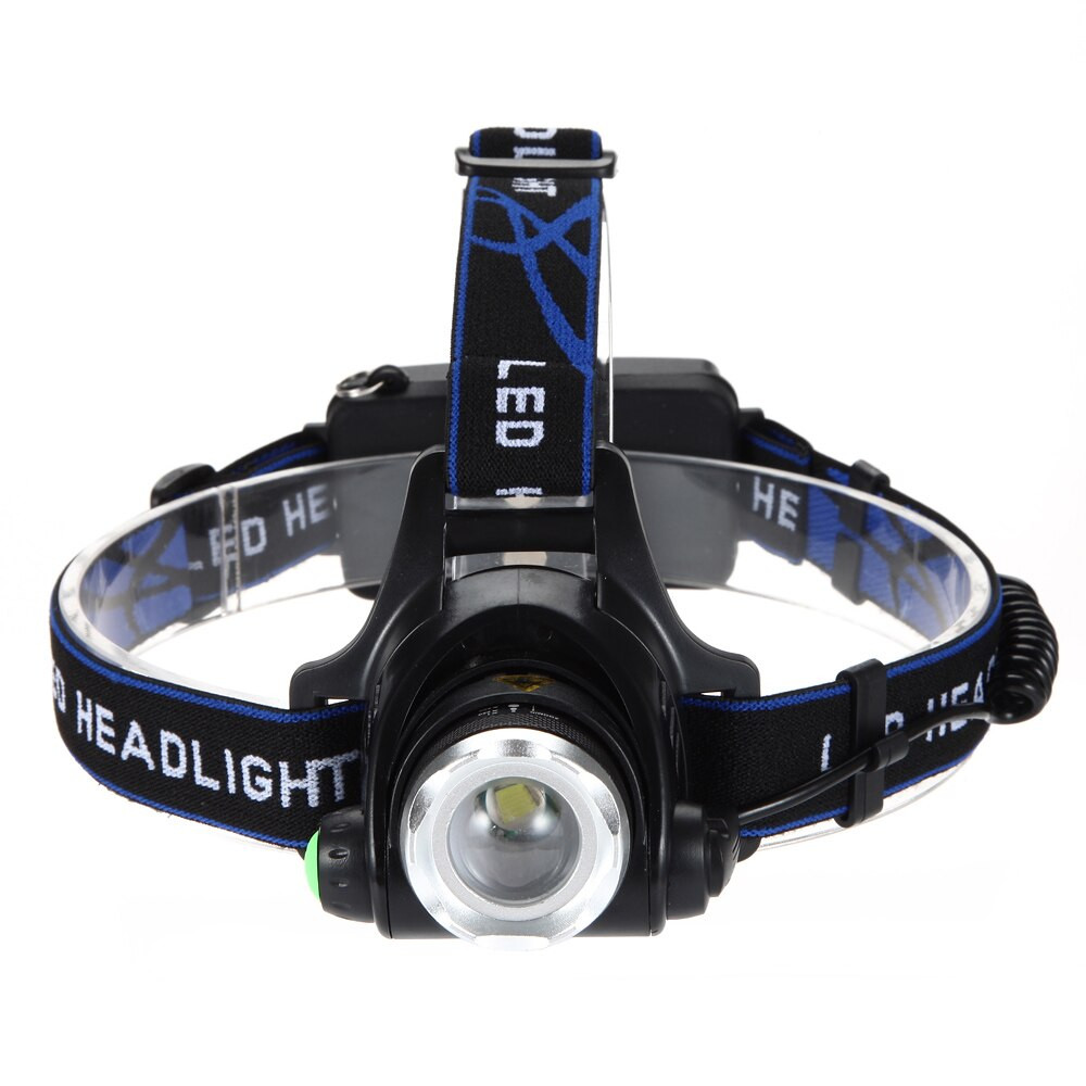 PeakStar PS-XQ-19 T6 Orjinal 800 Lümen Profesyonel T6 Şarjlı Zoomlu Kafa Feneri