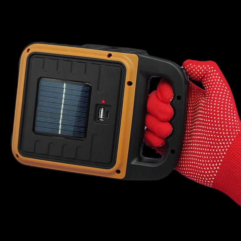 Pocketman HS-8020-D Su Geçirmez 4in1 Taşınabilir Solar Aydınlatma