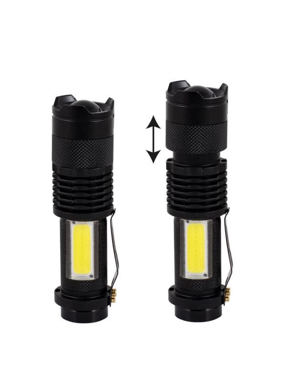 Police PS-2 Cree Q5 COB LED Şarj Edilebilir Zoomlu El Feneri