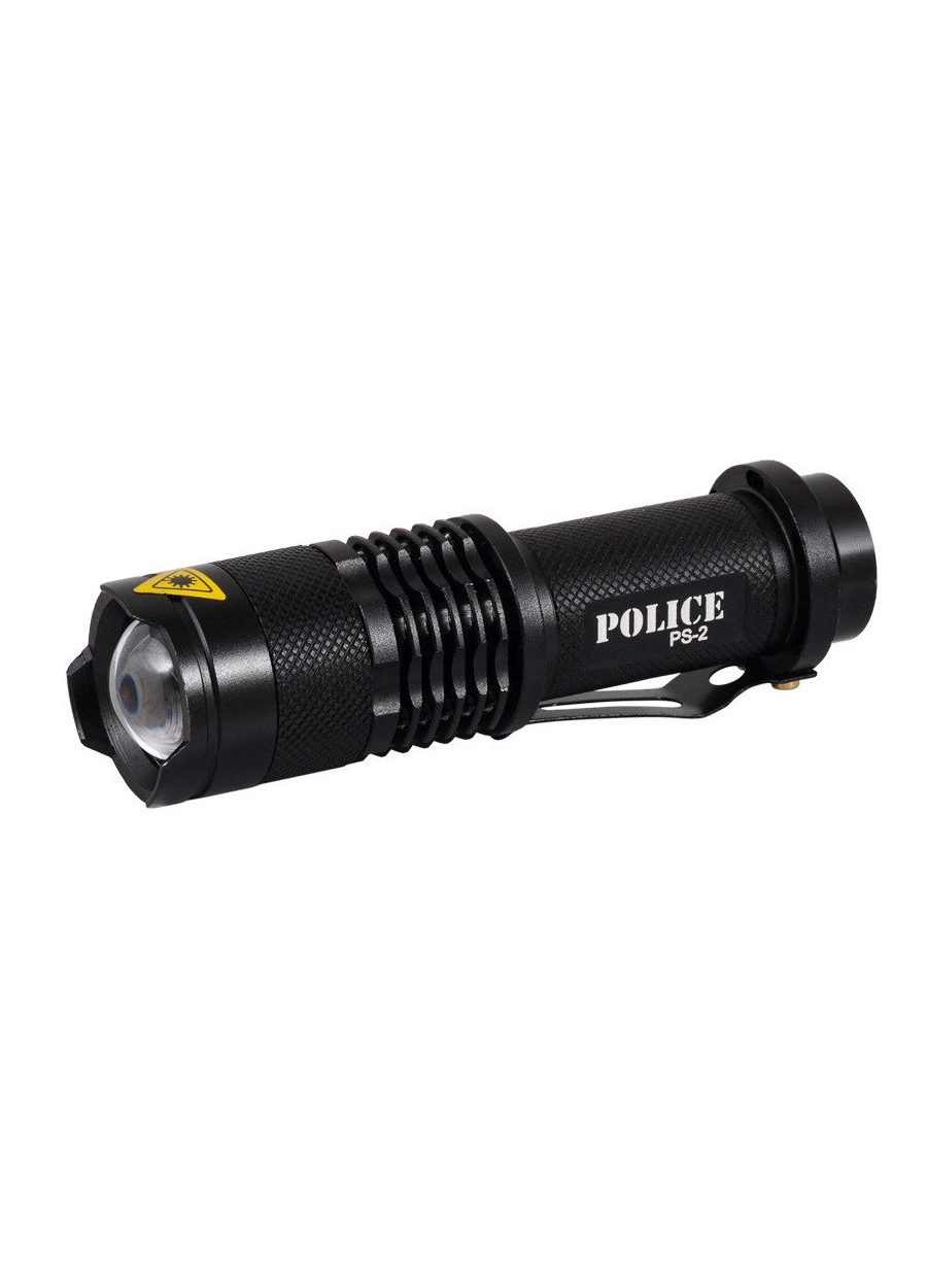 Police PS-2 Cree Q5 COB LED Şarj Edilebilir Zoomlu El Feneri