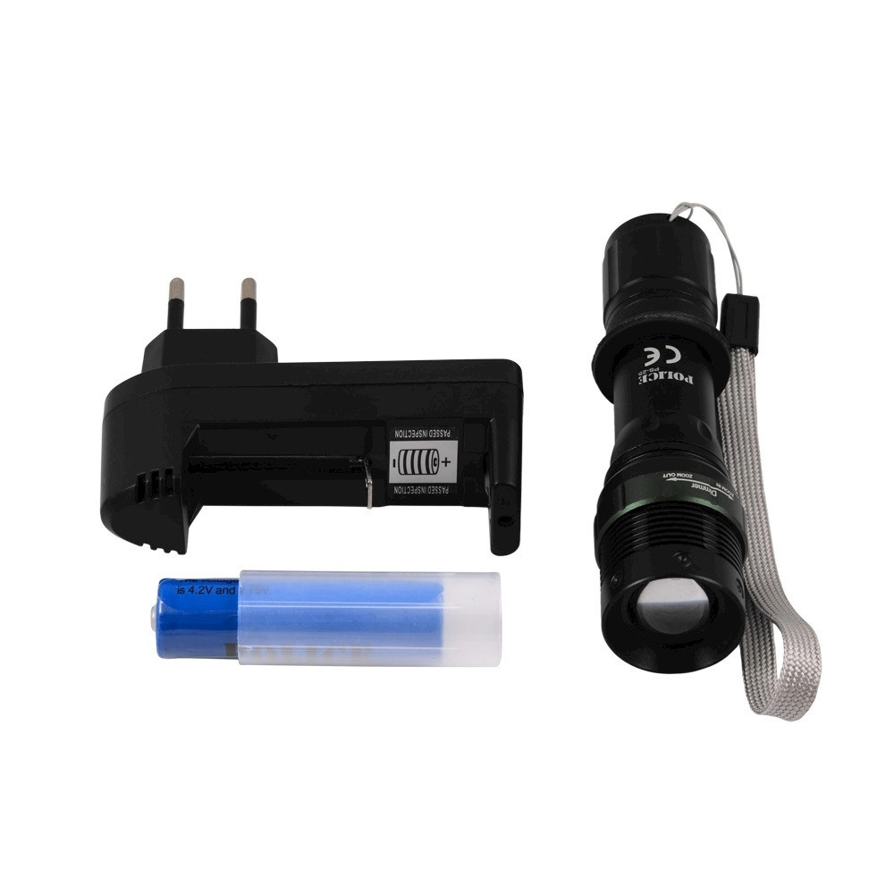 Police PS-25 Zoomlu Şarj Edilebilir LED El Feneri