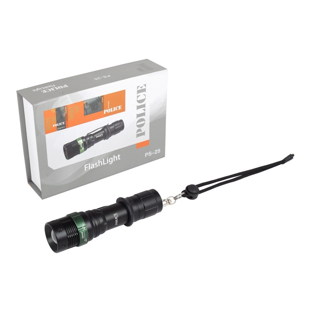 Police PS-25 Zoomlu Şarj Edilebilir LED El Feneri