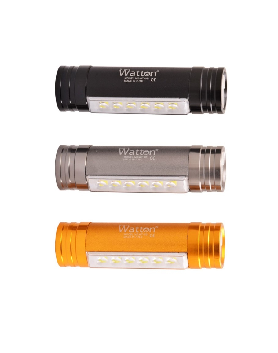 Watton WT-051 Powerbank Özellikli Şarjlı Kafa Feneri