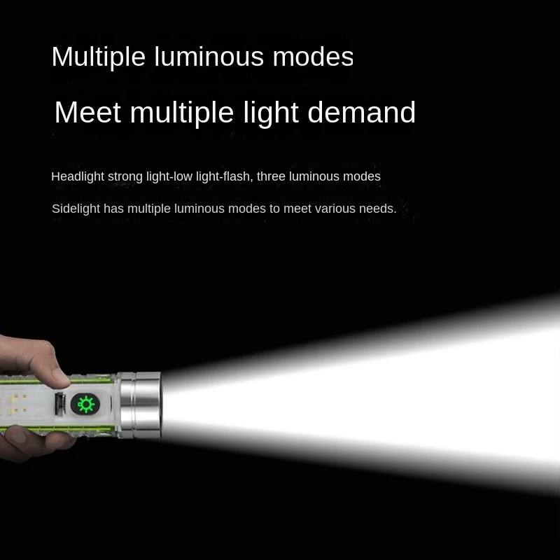 Powerdex PD-8007 Profesyonel Zoomlu Şarjlı El Feneri