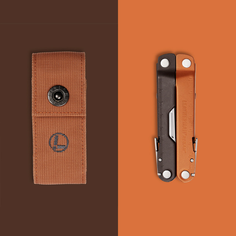 LEATHERMAN Rebar Burnt Sienna Fonksiyonlu Çakı