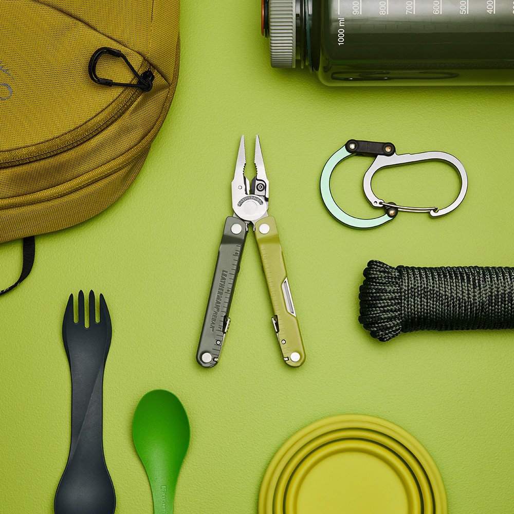 LEATHERMAN Rebar Mossy Slate Fonksiyonlu Çakı