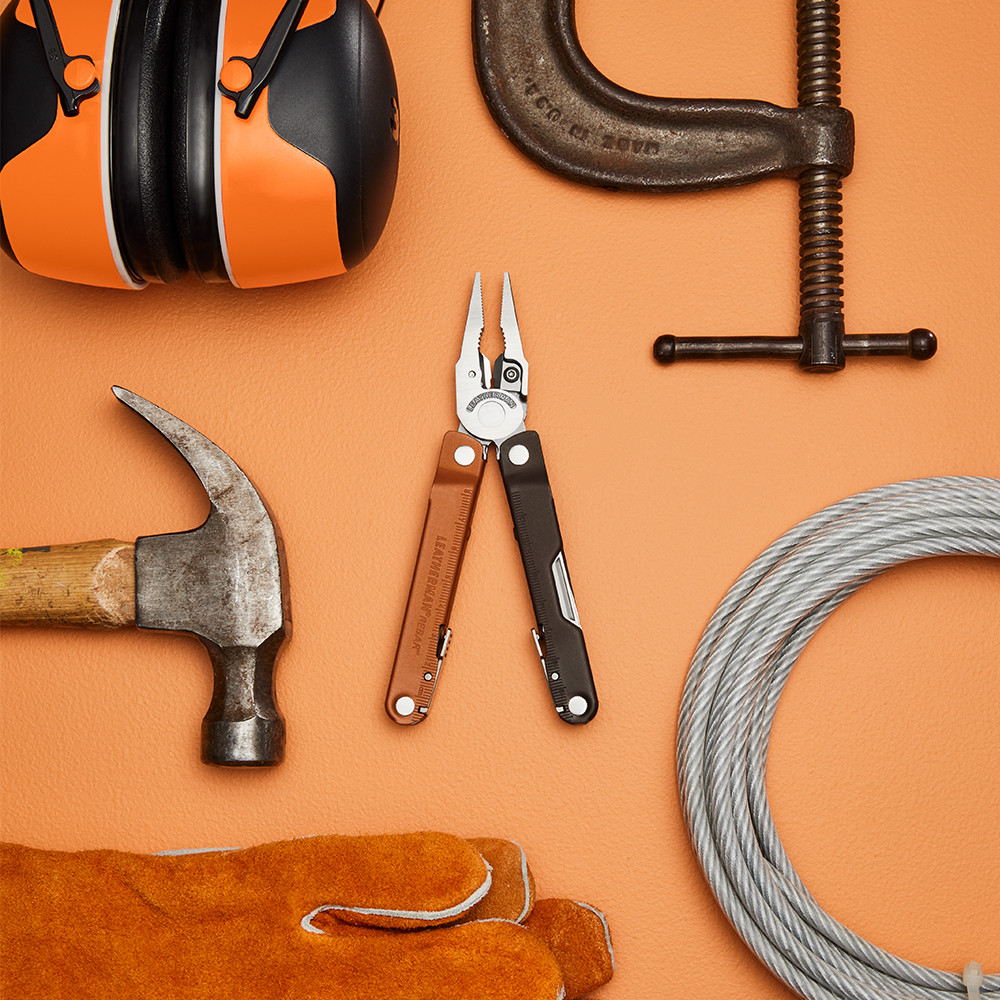 LEATHERMAN Rebar Burnt Sienna Fonksiyonlu Çakı
