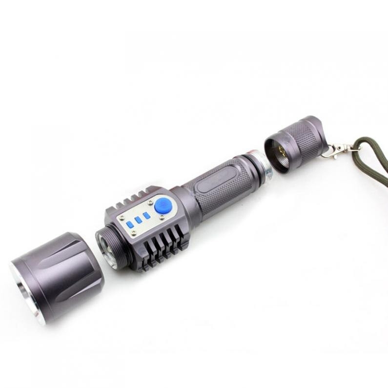 Baretta BRS18 Oto Şarjlı T6 Led 3000 Lümen El Feneri