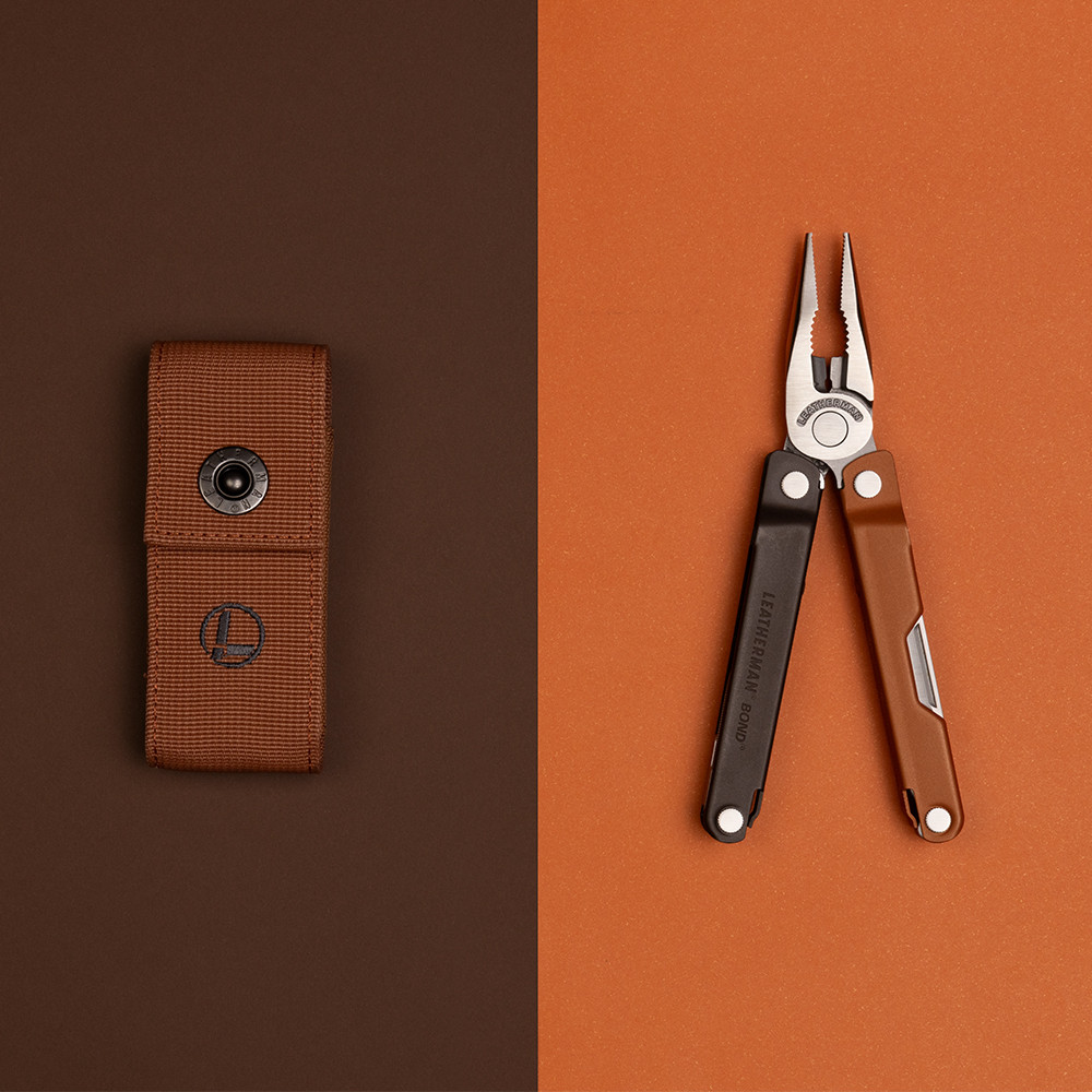 LEAATHERMAN Bond Burnt Sienna Fonksiyonlu Çakı