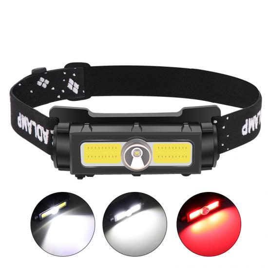 Pocketman PM1327 XPG + COB LED 7 Modlu USB Şarj Edilebilir 800 Lümen Mıknatıslı Kafa Lambası