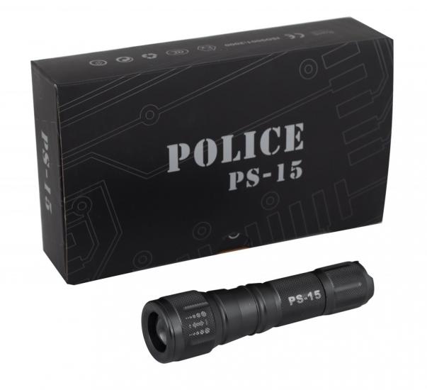 Police PS-15 Cree Power Led Zoomlu Şarjlı El Feneri