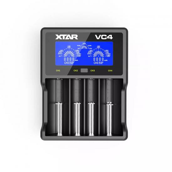 Xtar VC4 Taşınabilir LCD Ekranlı Li-ion/Ni-Mh/Ni-Cd Pil Şarj Cihazı