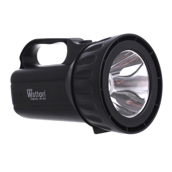 Watton WT-403 Profesyonel Portatif Şarj Edilebilir Spot El Feneri
