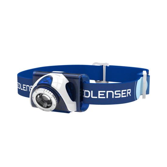 Ledlenser SEO7R Blue Spor ve Koşucu Kafa Feneri